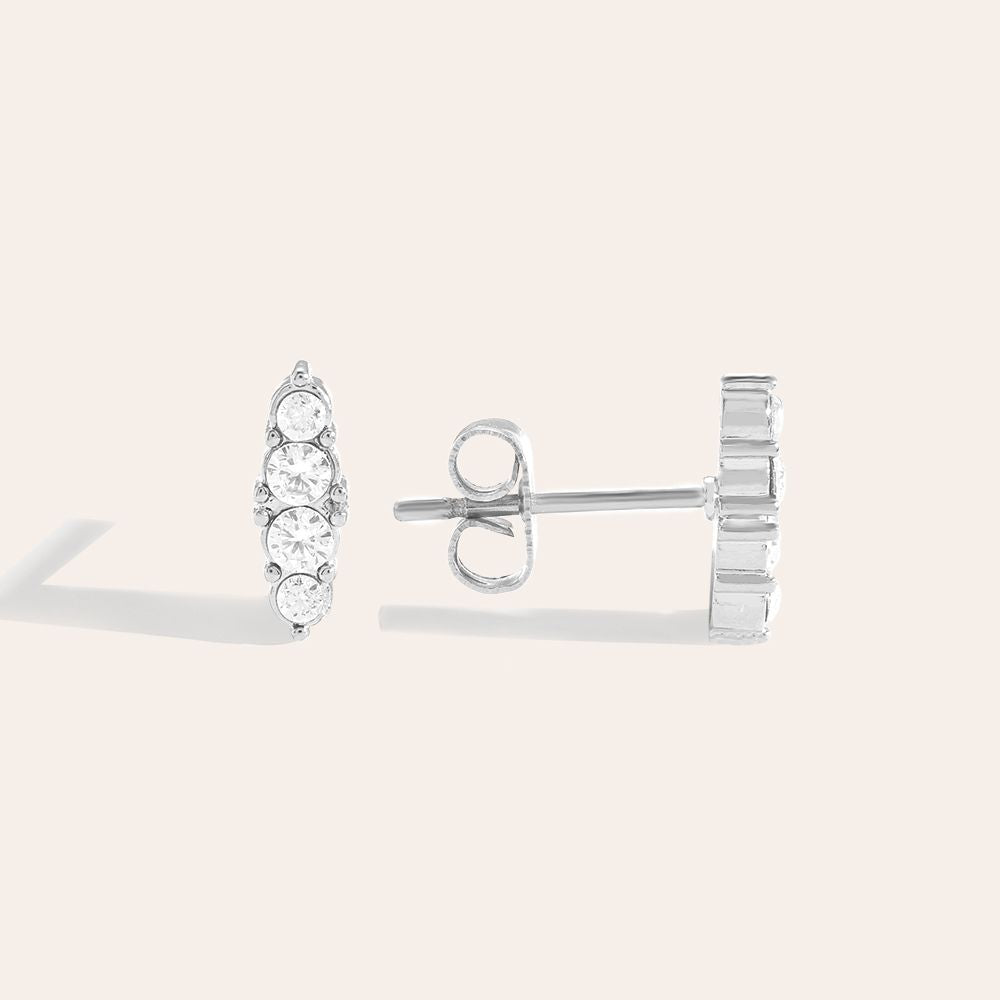 4 Diamond Stud Knopjes
