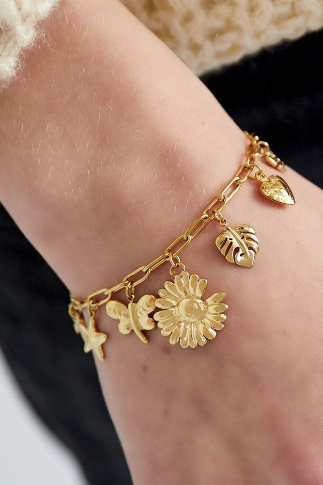 Bloem Bedelarmband