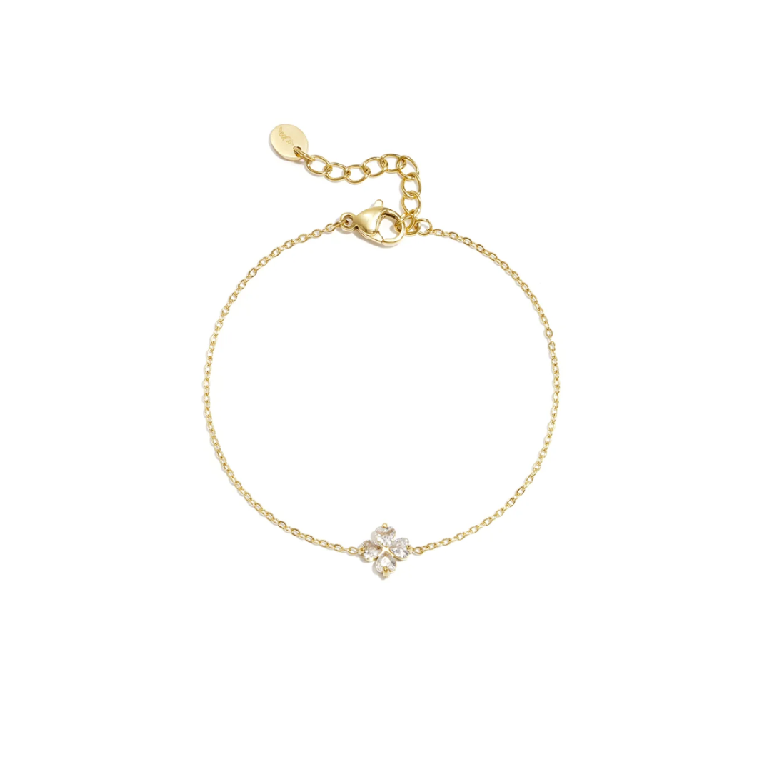 Lucky Girl Clover Armband