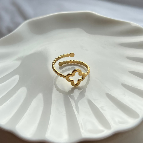 Open Klaver Ring