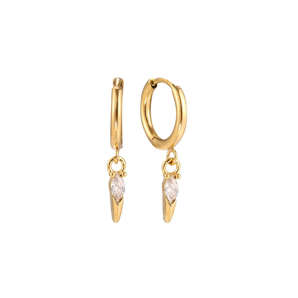 Diamond Druppel Oorbellen