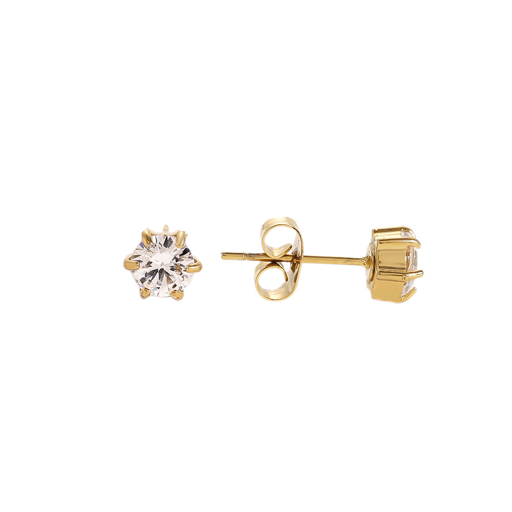 Basic Diamond Stud Knopjes