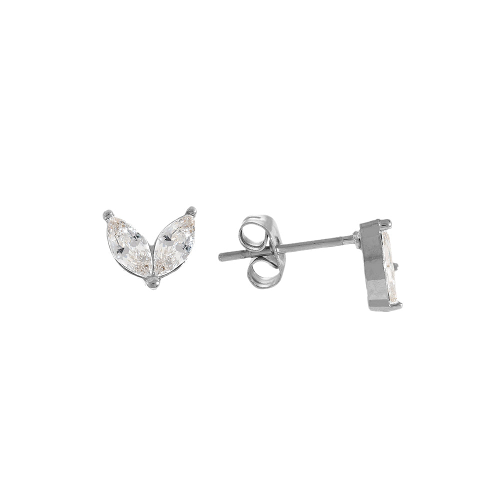 Leave Diamond Stud knopjes