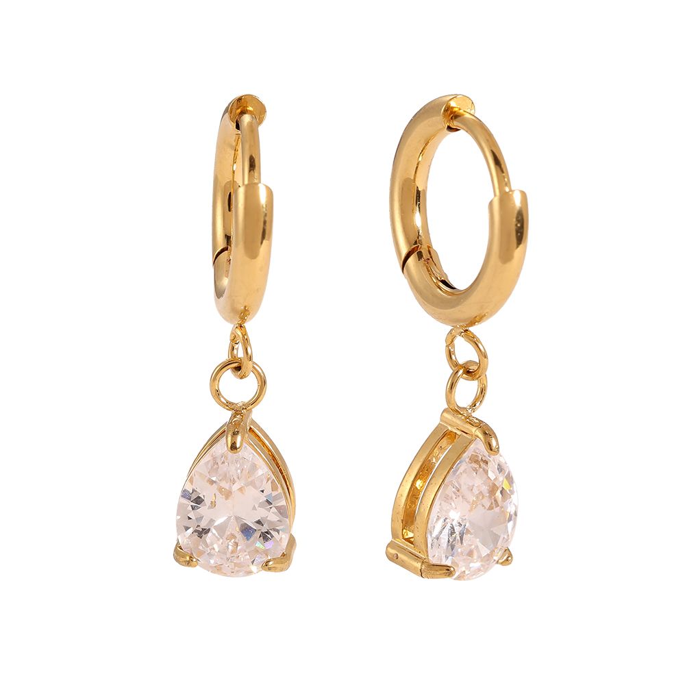 Diamond Druppel Oorbellen
