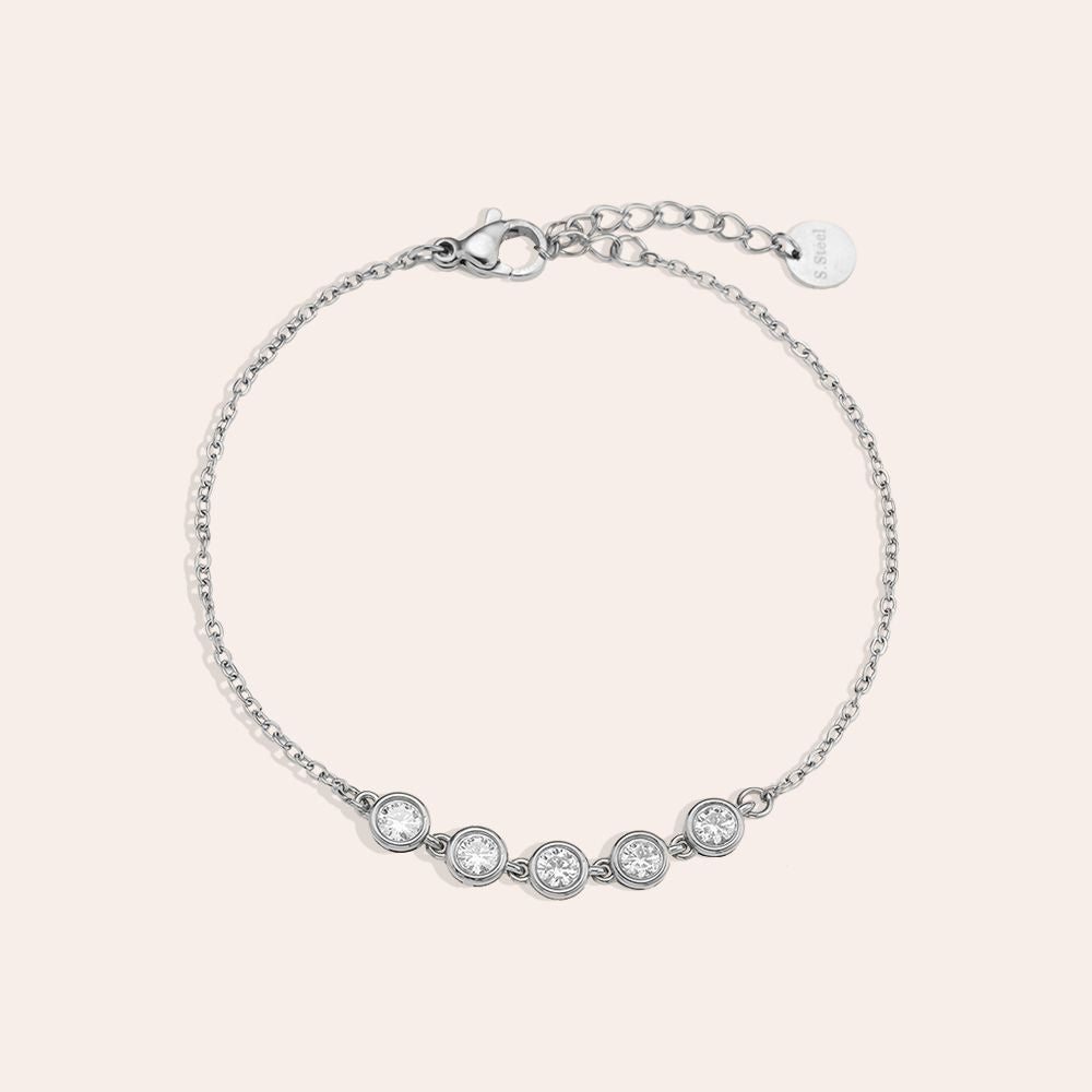 5 Diamond Armband