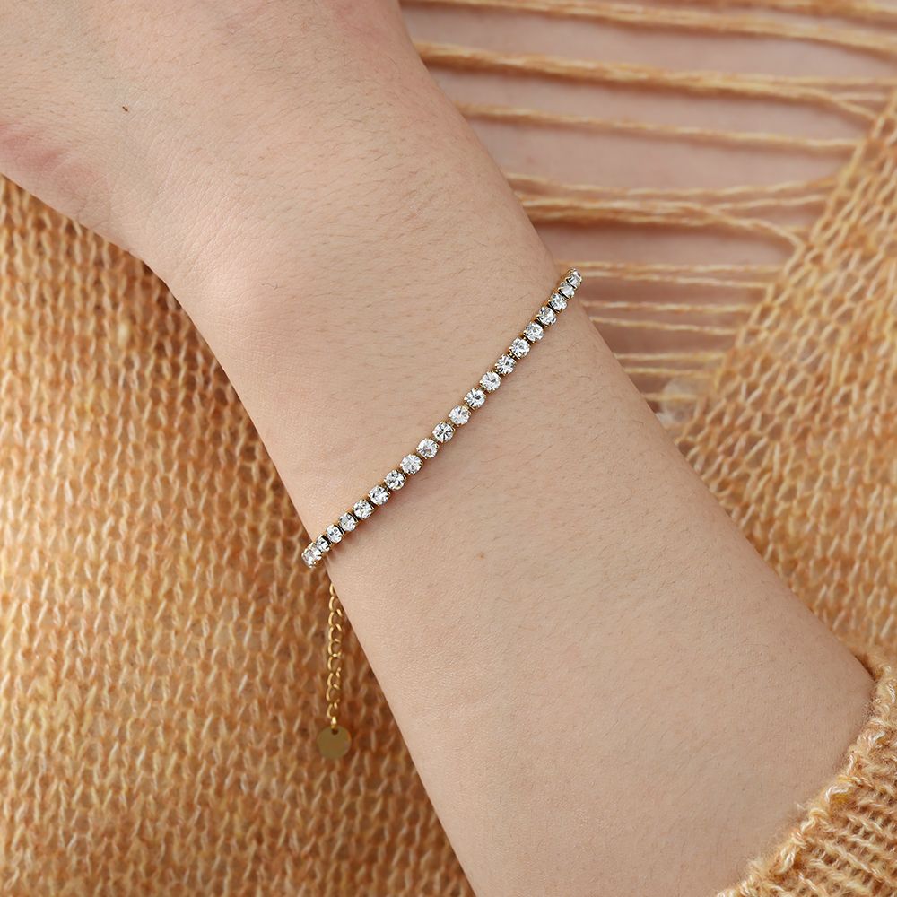 Tennis Diamond Armband 3mm