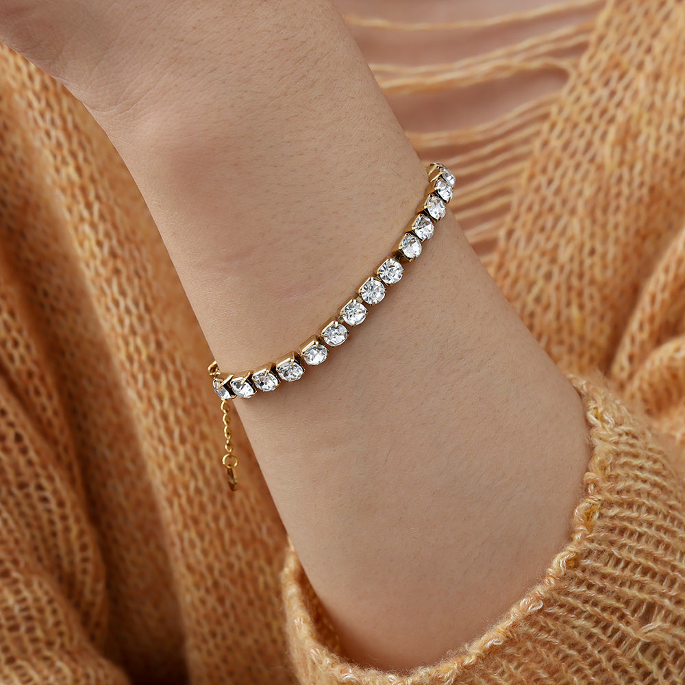 Tennis Diamond Armband 5mm