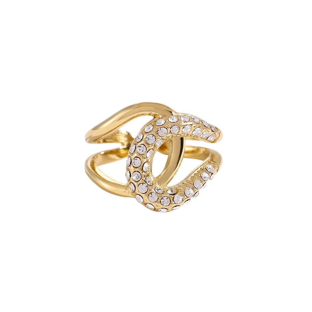 Halve Diamond Ring