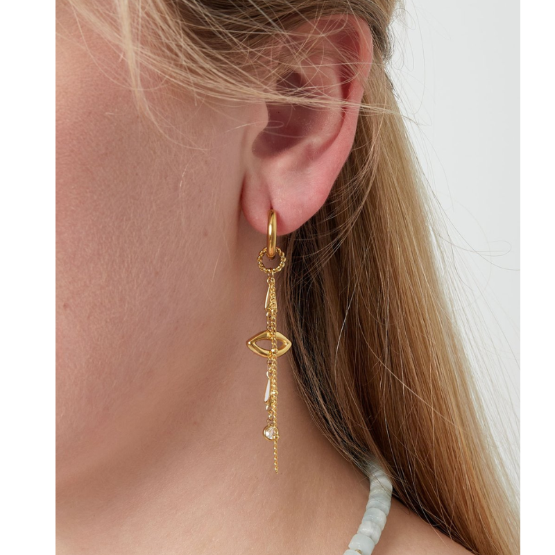 Malin Lange Oorbellen