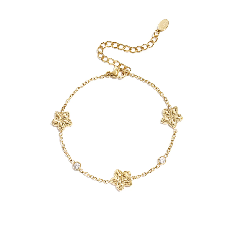 Armband Bloem Diamond