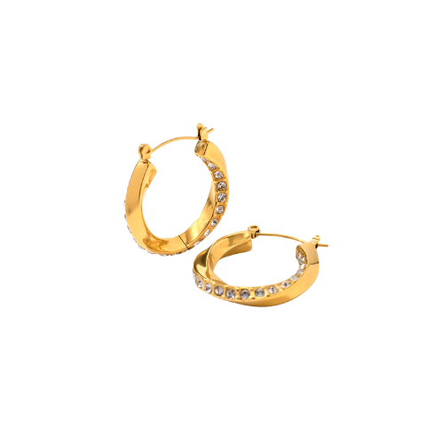 Gedraaide Hoops Diamond