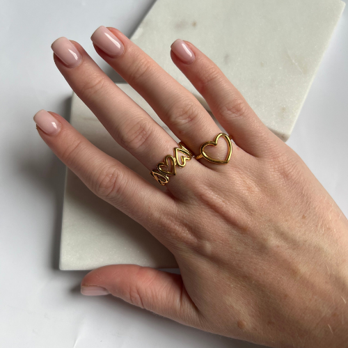 Open Hart Ring 1