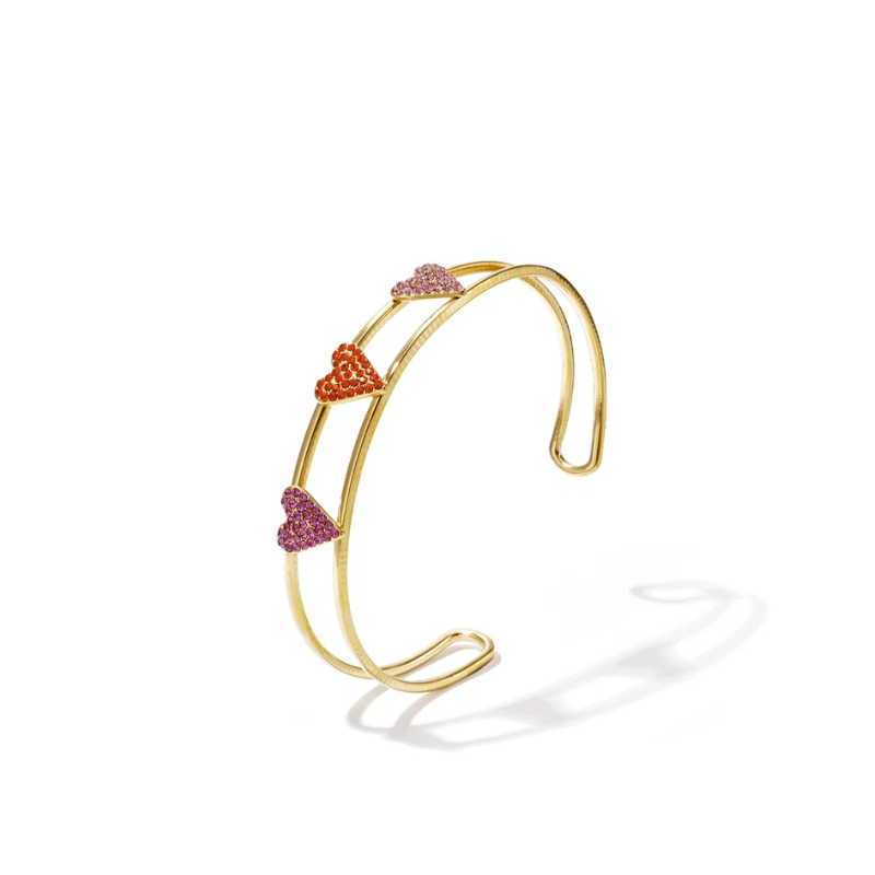 Bangle Hartjes Gekleurd
