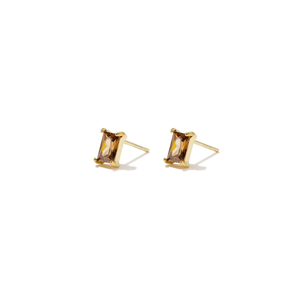 Stud Knopjes Bruin