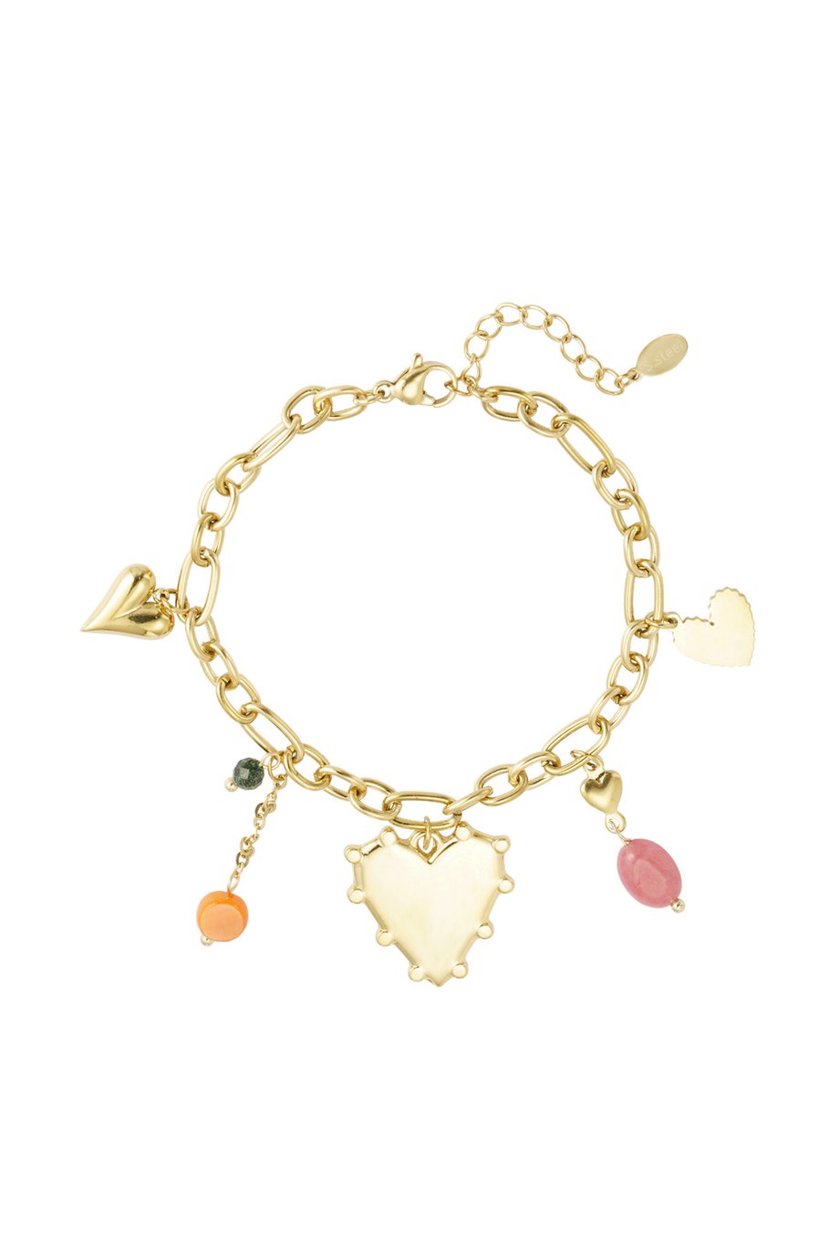 Bedel Armband Hart Dots