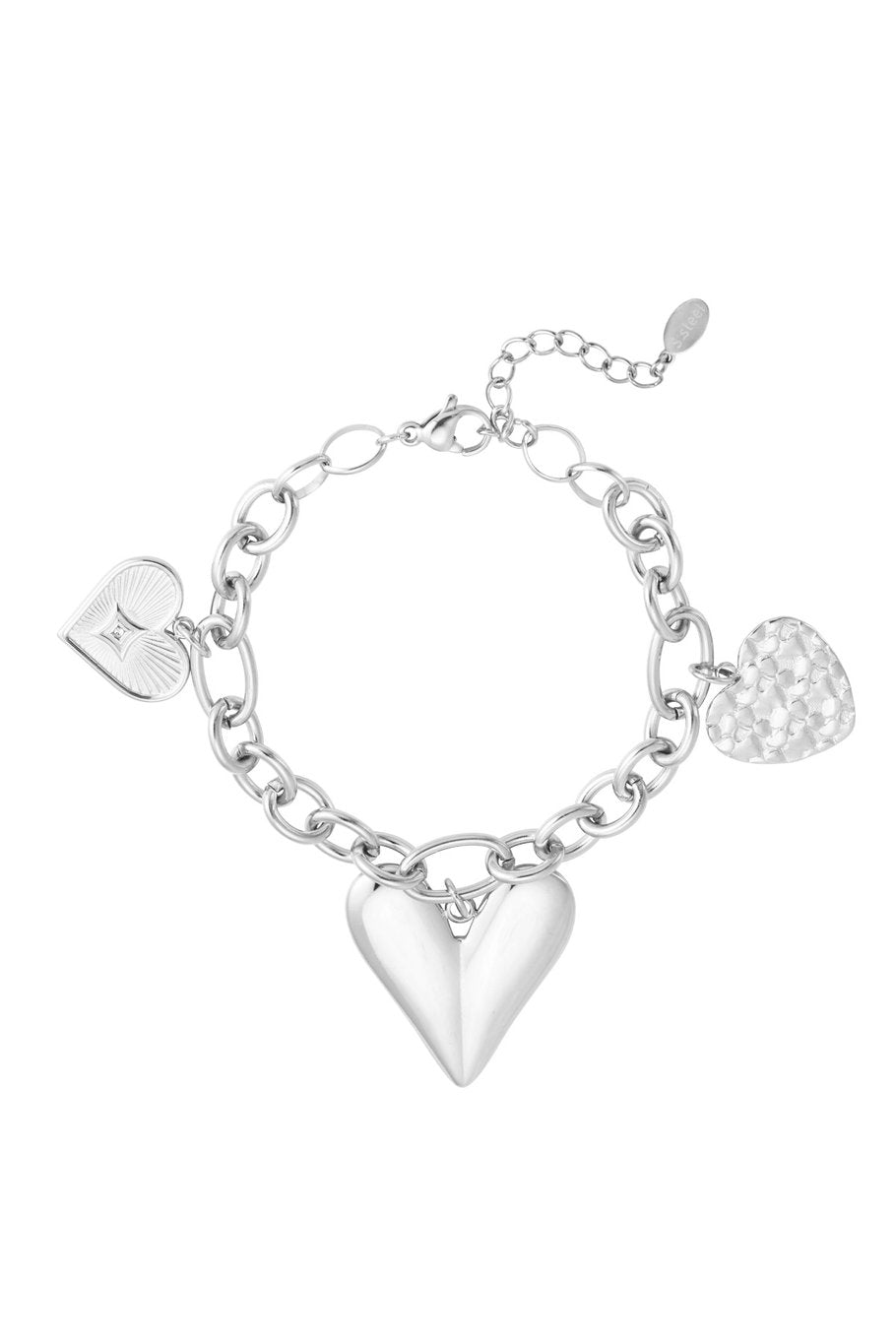 Bedel Armband Met Hartjes