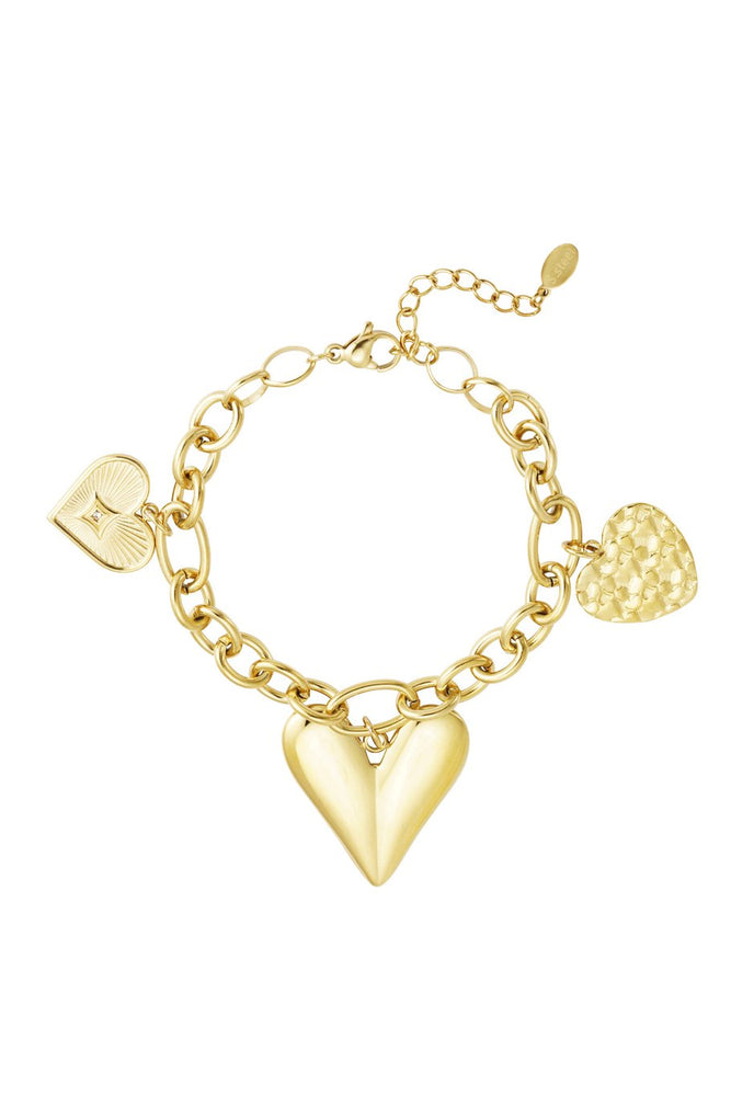 
                      
                        Bedel Armband Met Hartjes
                      
                    