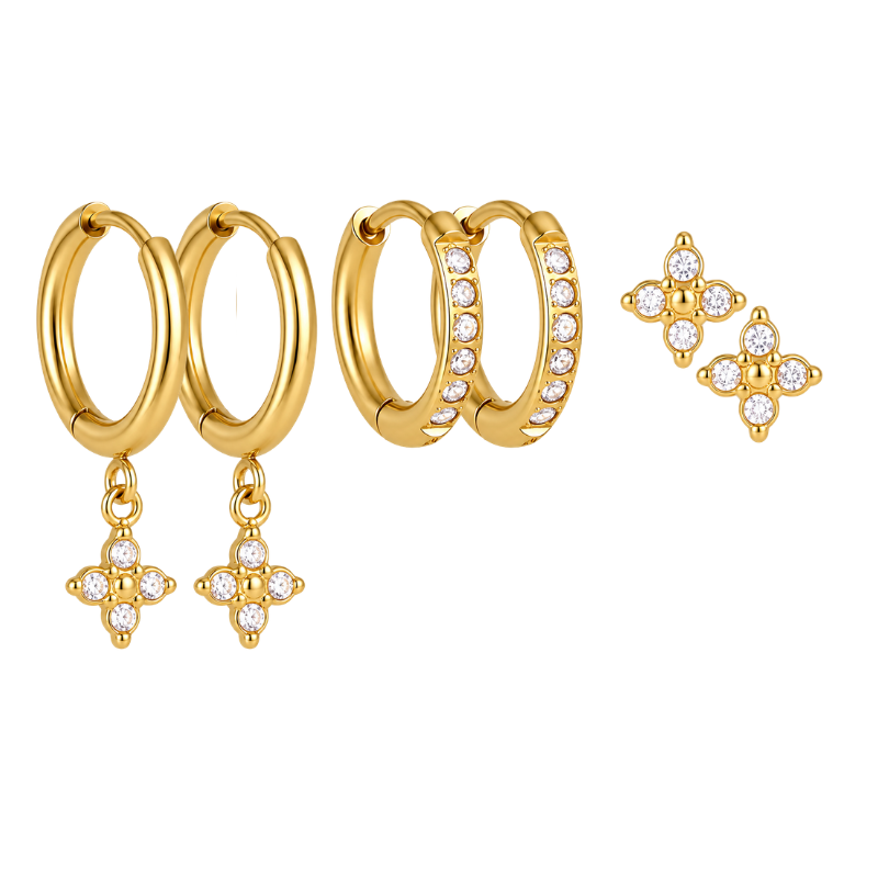 Summer Set Oorbellen Goud