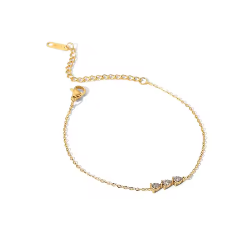 3 Diamond Armband Diamonds