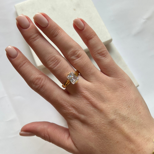 Statement Diamond Ring