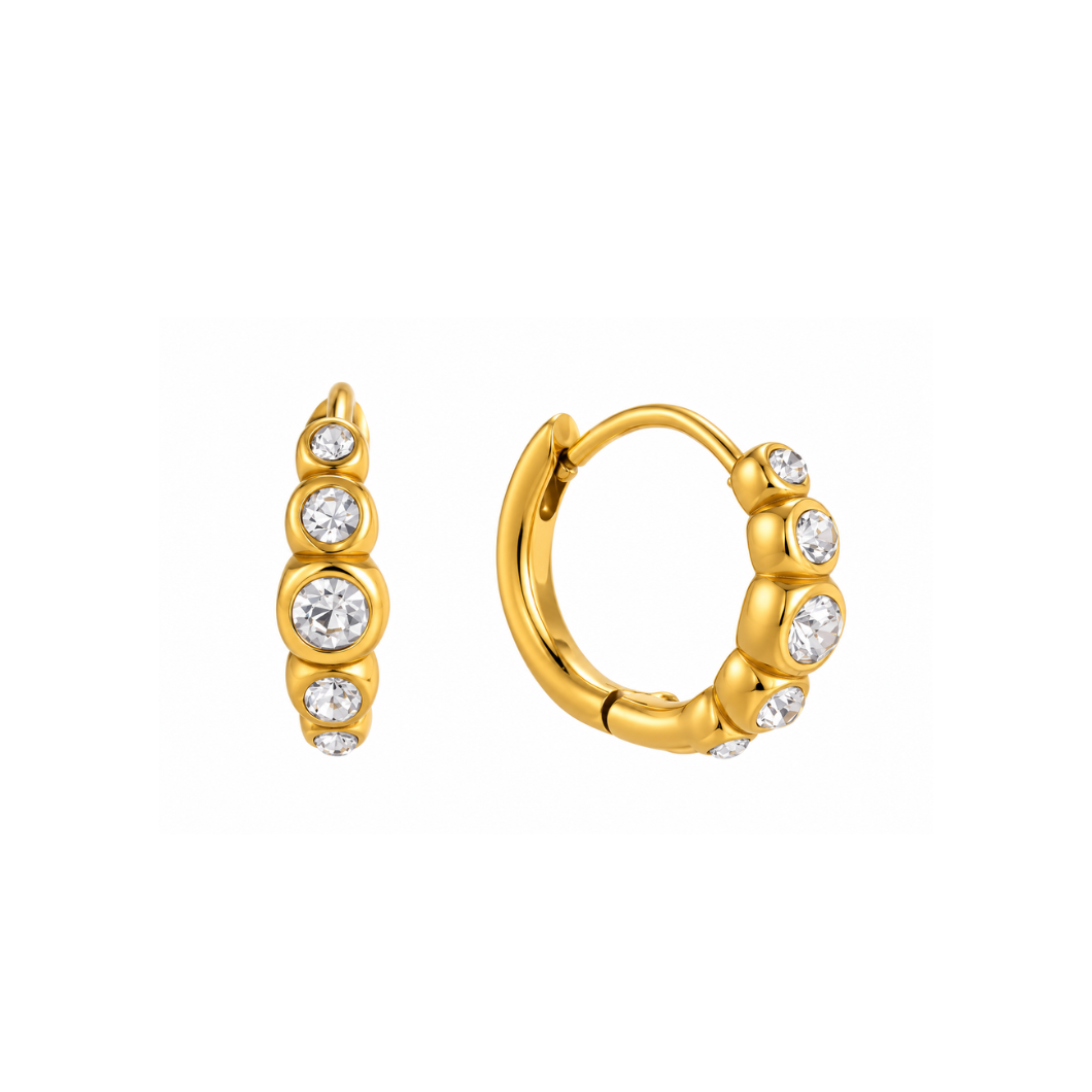 Nala Diamond Hoops