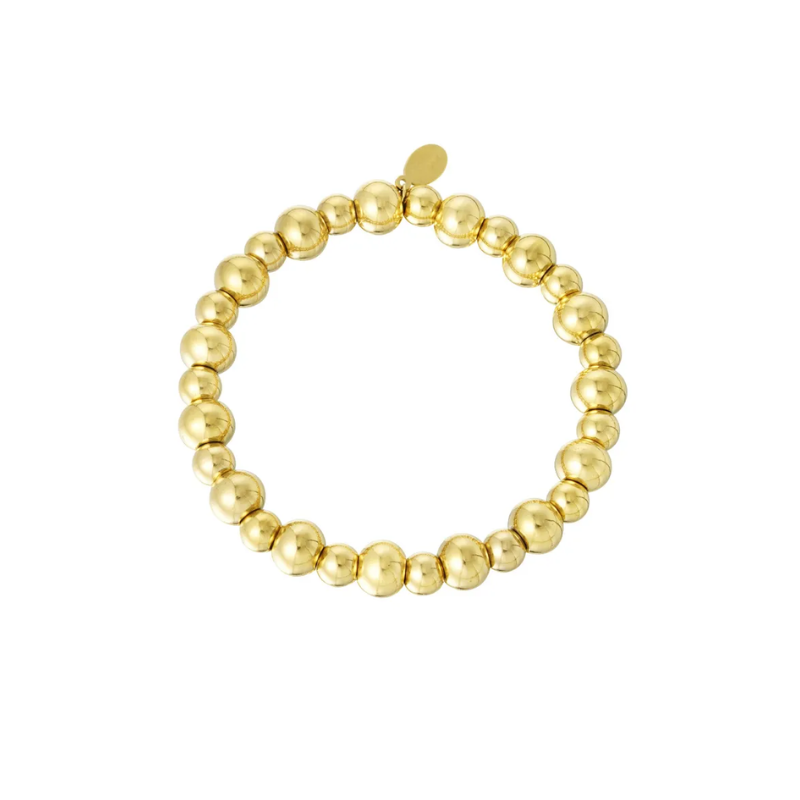 Beads All Over Armband Goud