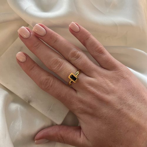Diamond Ring Zwart