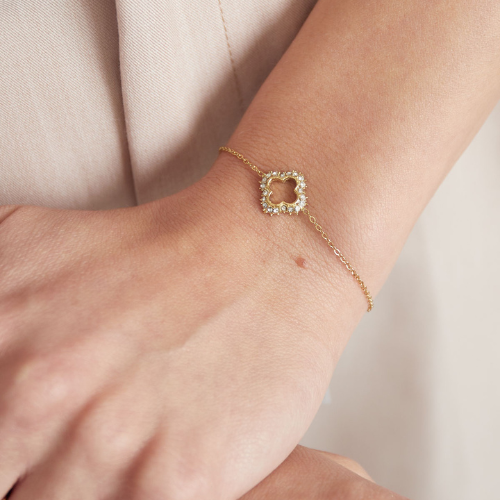 Klaver Diamond Armband