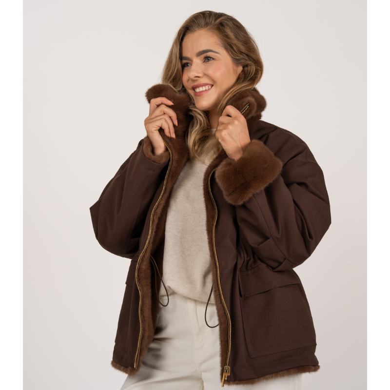 Reversible Jacket Brown