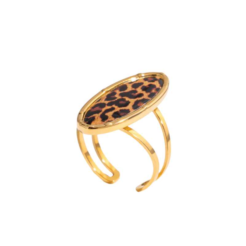 Panter Print Ring