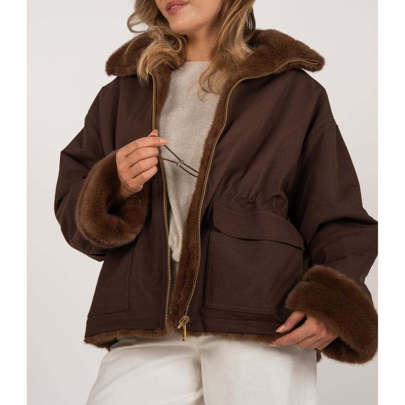 Reversible Jacket Brown