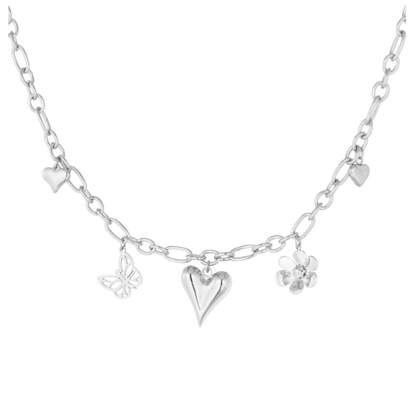 Nina Bedel Ketting Zilver