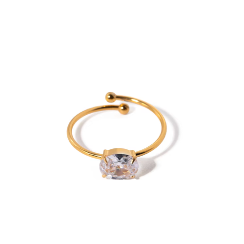 Oval Diamond Ring