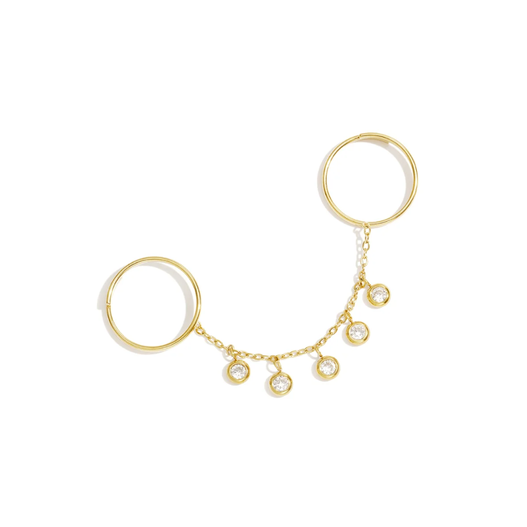 Ring Dubbel Ronde Diamonds