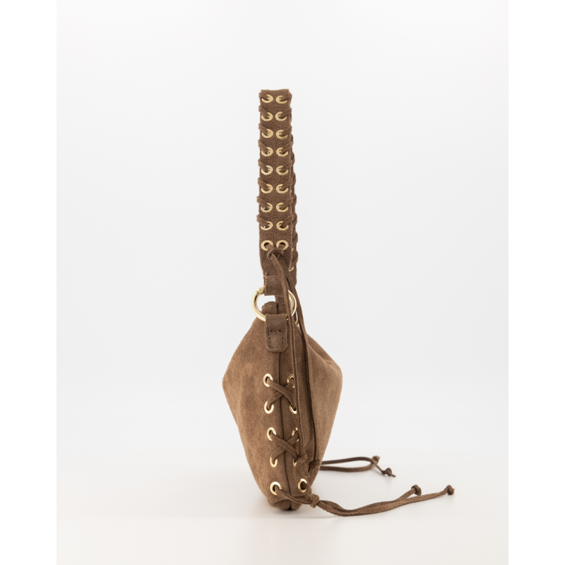 Sara Suede Tas bruin