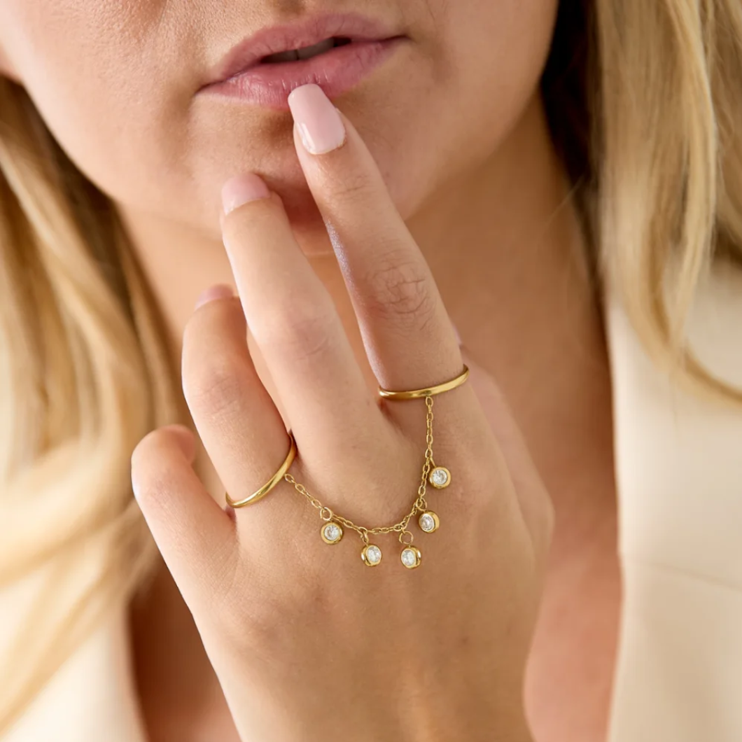 Ring Dubbel Ronde Diamonds