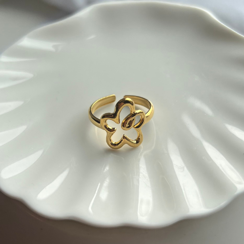 Open Bloem Ring