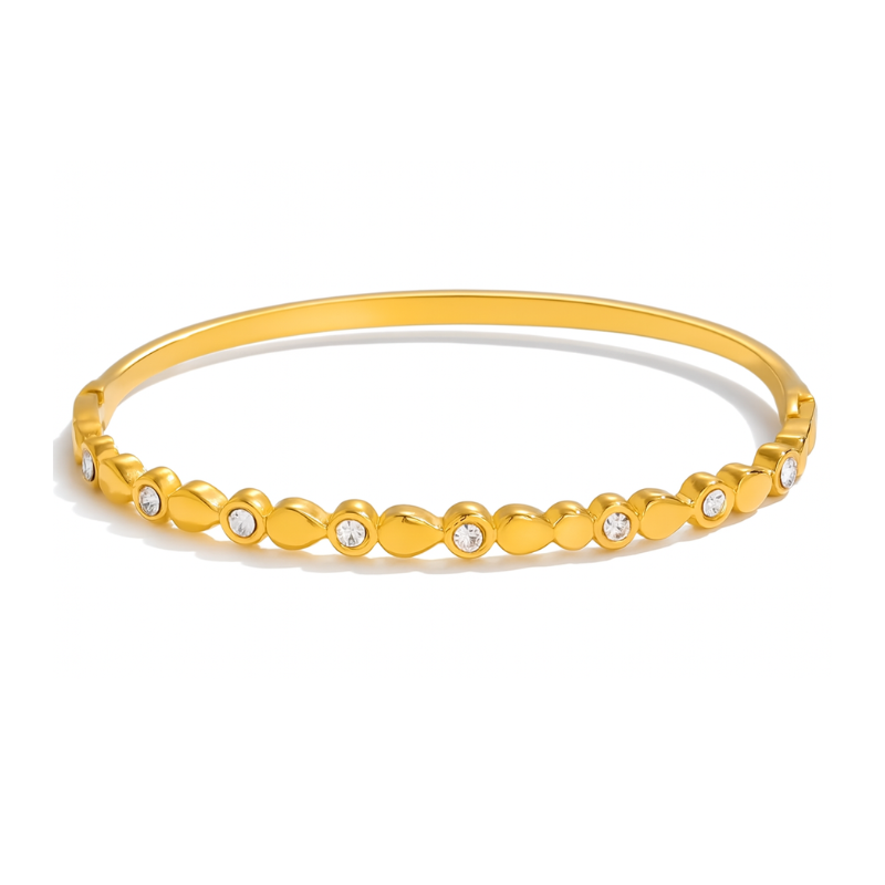 Drop Diamond Bangle