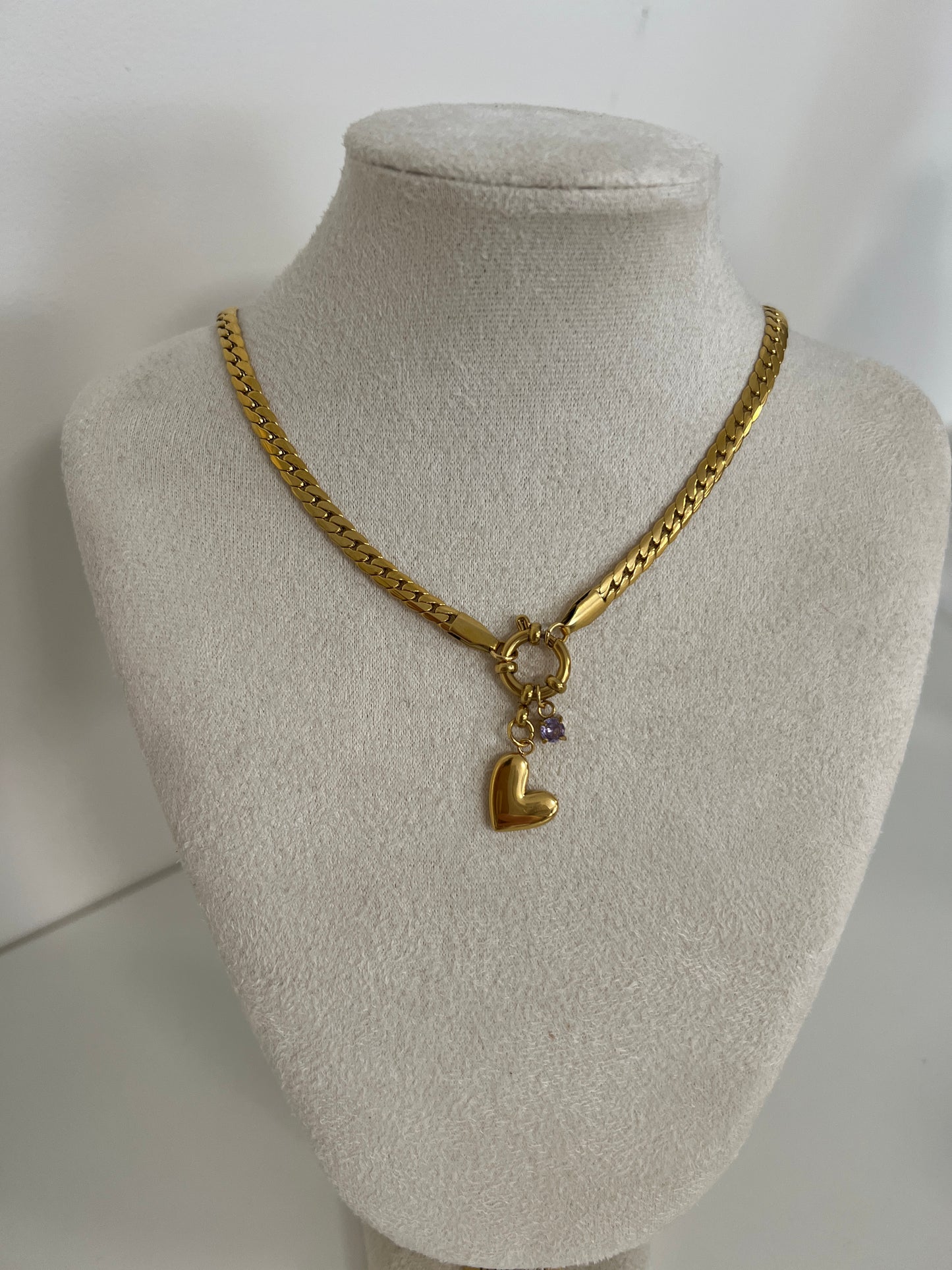 Basis Schakelketting Plat Voor Bedels