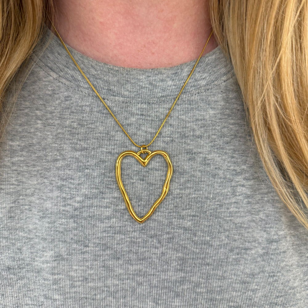 Hart Bedelketting Ronde kettingen