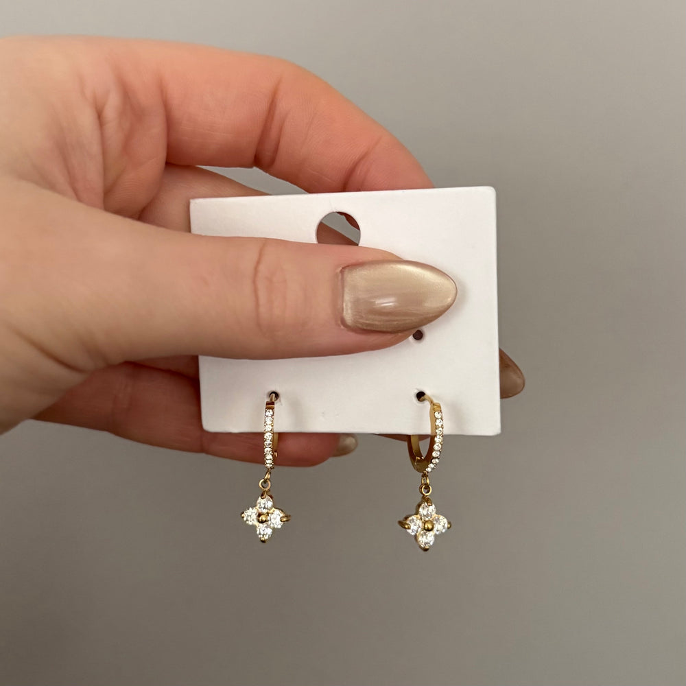 Daisy Sparkle Oorbellen