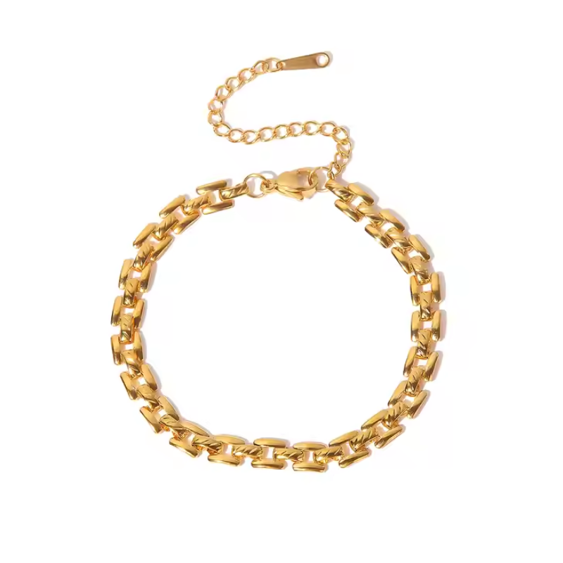 Schakelarmband Plat